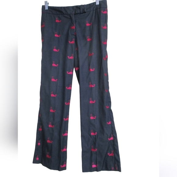 Lilly Pulitzer BlueWhale Pants , Sz 8 , EUC